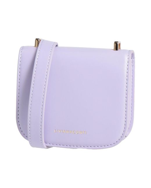 Liviana Conti Purple Cross-Body Bag