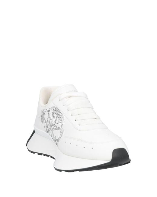McQueen White Trainers