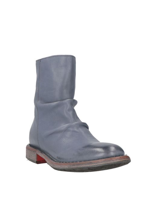 Moma Blue Ankle Boots