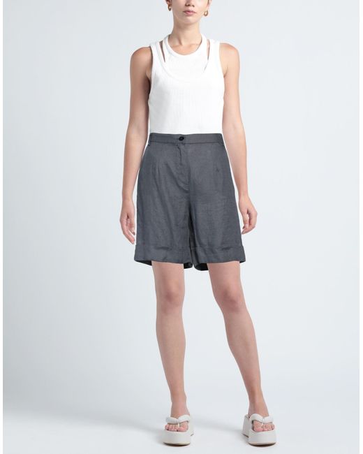 ETICI Gray Shorts & Bermuda Shorts