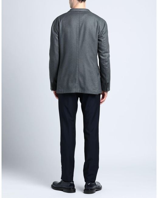 Boglioli Gray Blazer for men