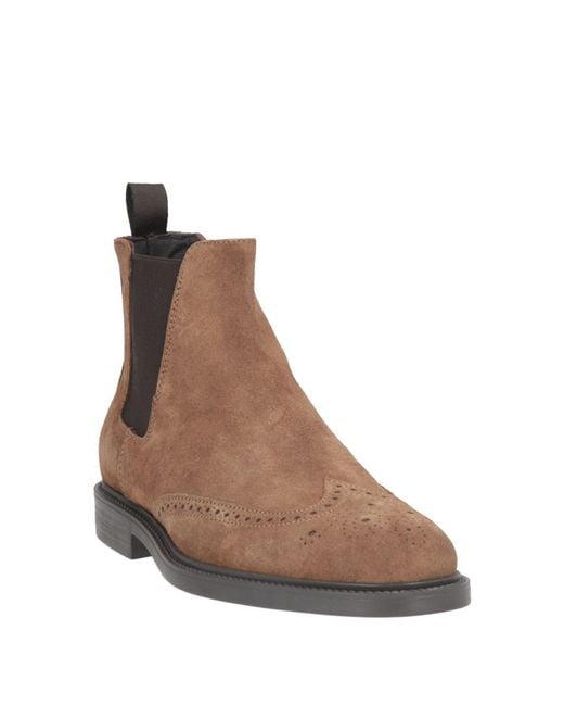 Liu Jo Brown Ankle Boots Leather for men