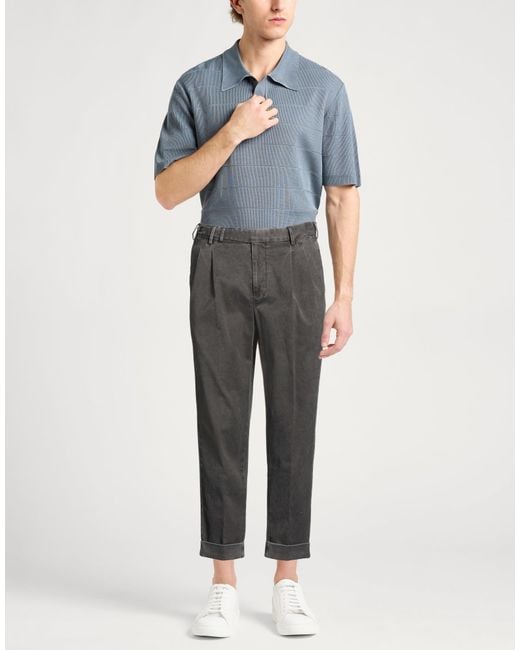 PT Torino Gray Trouser for men