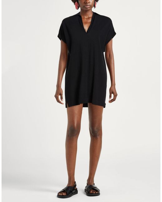 Alpha Studio Black Mini Dress