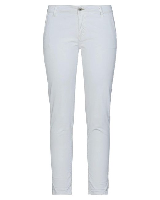 Dixie White Light Pants Cotton, Elastane