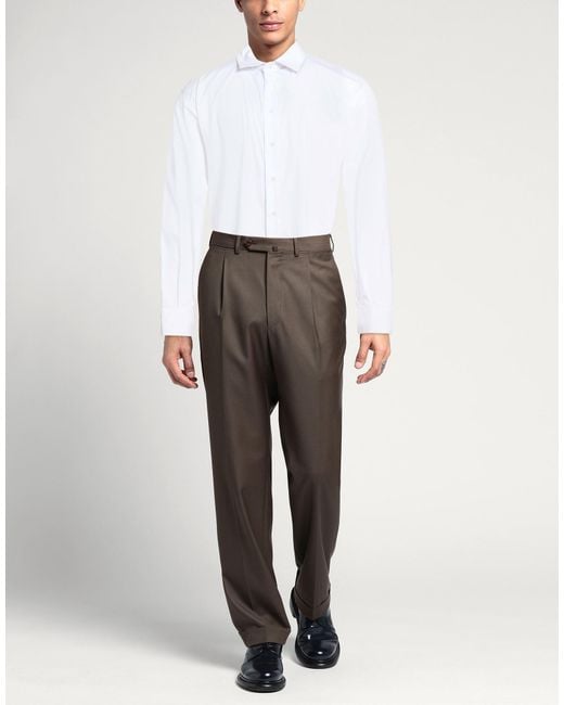 Havana & Co. White Shirt Cotton, Polyamide, Elastane for men