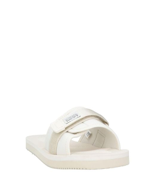 Suicoke White Sandals