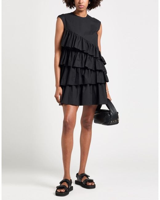MSGM Black Mini Dresses