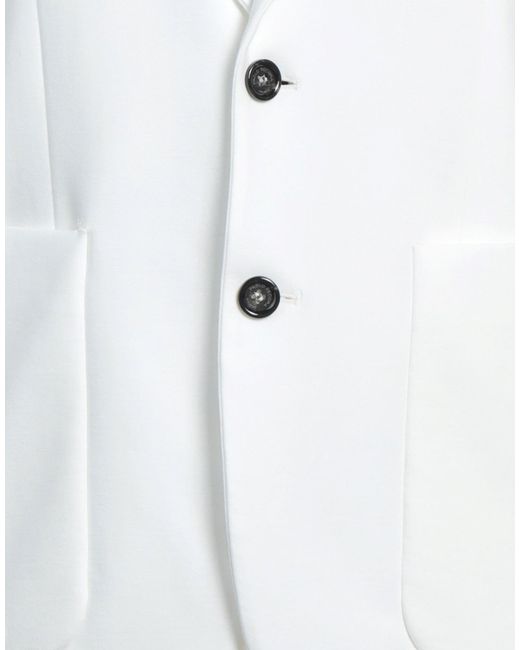 Paolo Pecora White Blazer for men