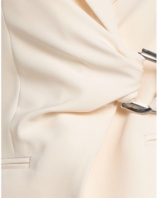 Liu Jo Natural Blazer Polyester, Elastane