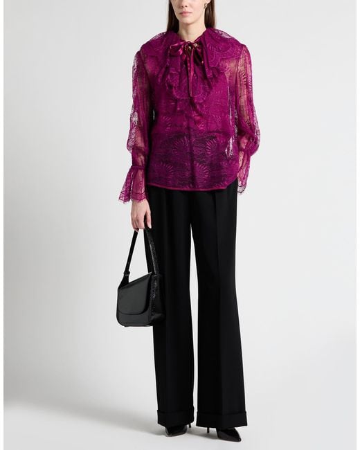 Alberta Ferretti Purple Top