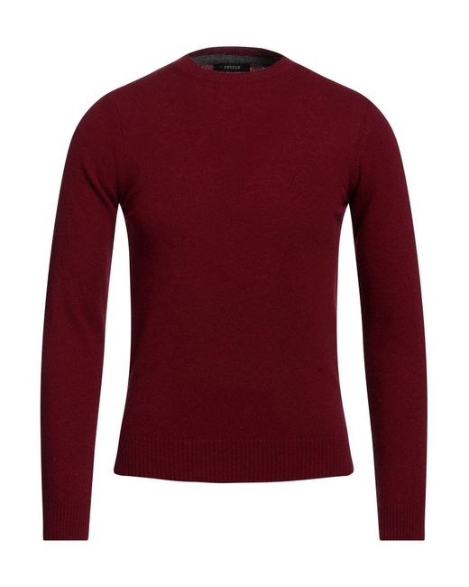 Retois Red Sweater for men