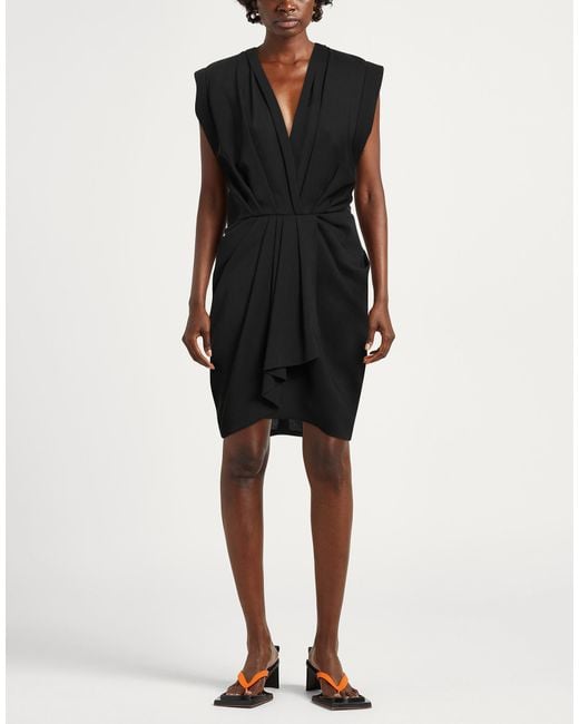 IRO Black Mini Dress Wool