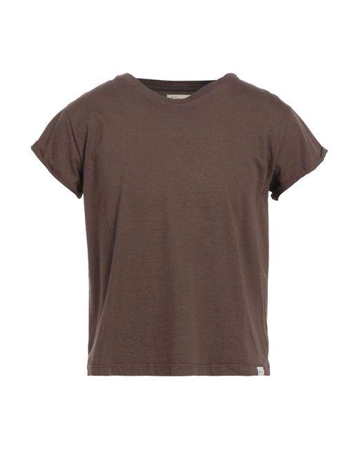 Pence Brown Cocoa T-Shirt Cotton for men