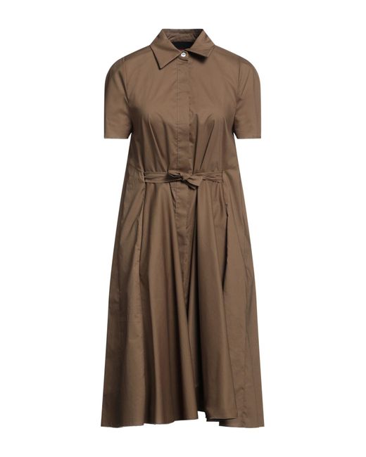 Collection Privée Brown Midi Dress
