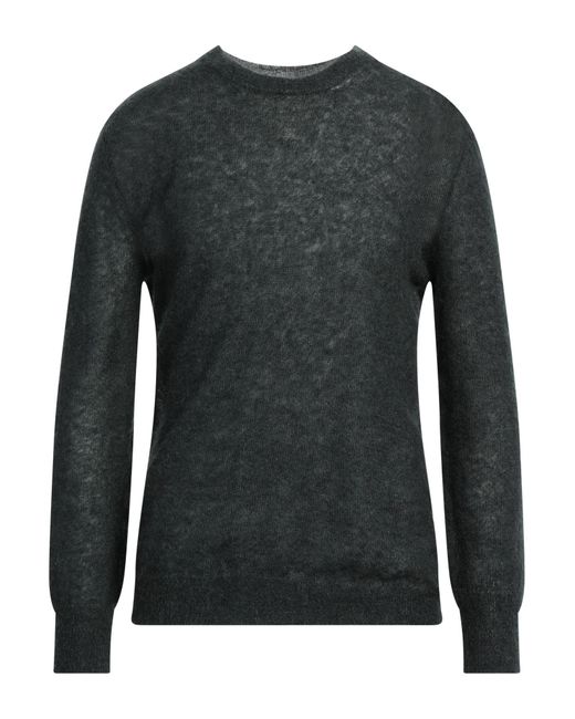 Hōsio Black Sweater Mohair Wool, Polyamide, Wool for men