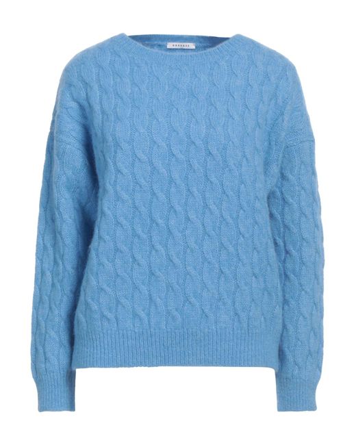 ROSSO35 Blue Azure Sweater Alpaca Wool, Polyamide, Virgin Wool