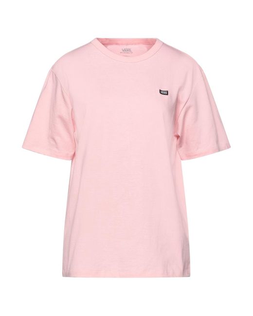 camiseta vans rosa