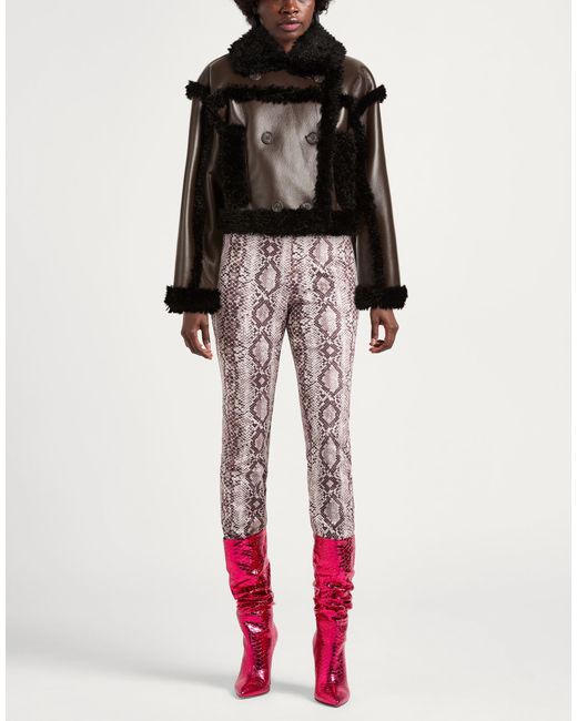 Stand Studio Black Shearling & Teddy