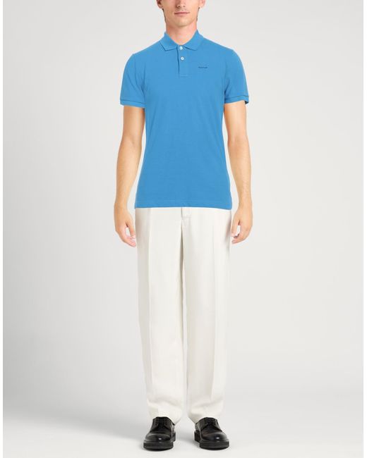 Polo Gant de hombre de color Blue