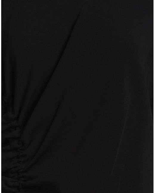Max Mara Black Midi Dress Triacetate, Polyester