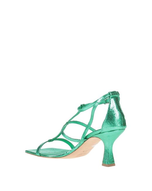 The Seller Green Sandals