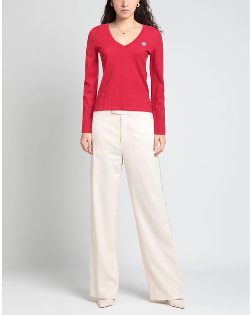 ARMANI EXCHANGE Red Sweater Cotton, Cashmere, Polyamide, Elastane