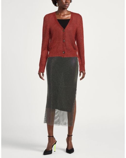 Alpha Studio Red Cardigan