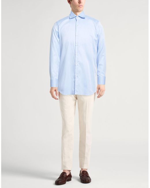 Camisa Bagutta de hombre de color Blue