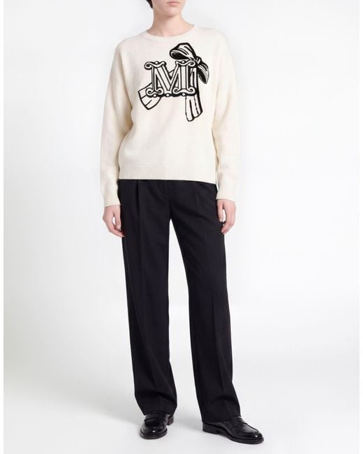 Pullover di Max Mara in Natural