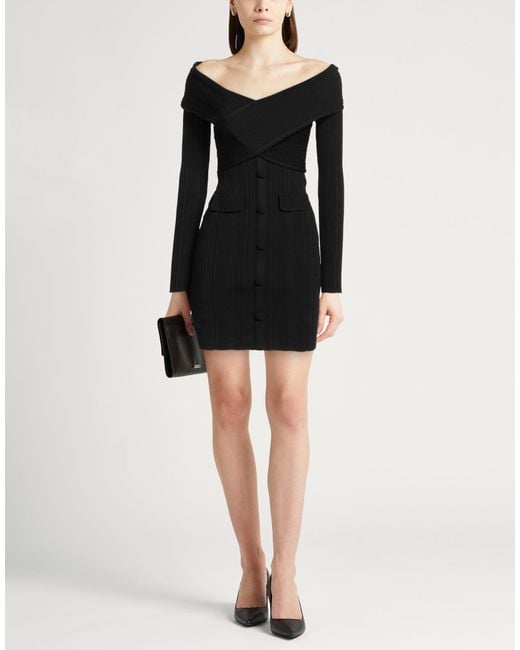 Self-Portrait Black Mini Dress