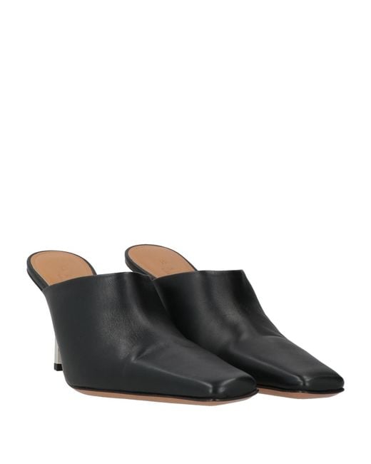 Marni Black Mules & Clogs Leather