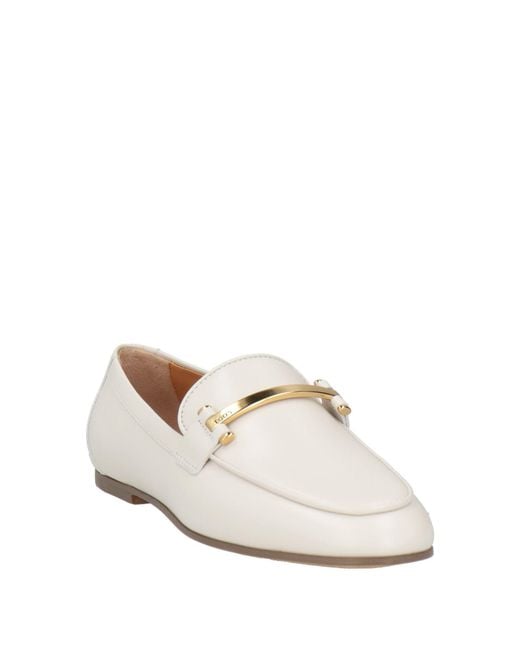 Tod's White Loafer