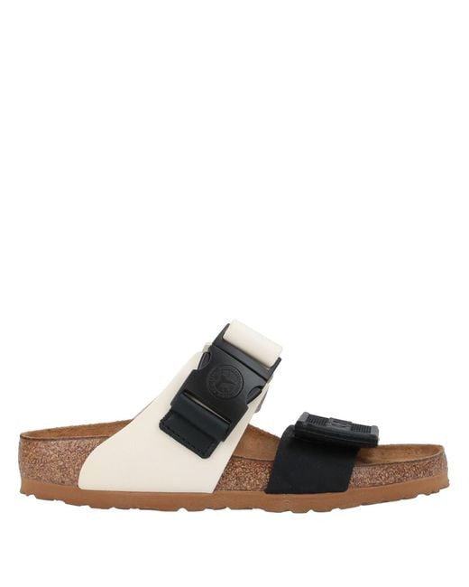 Rick Owens X Birkenstock White Sandals