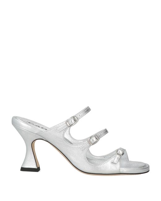 CAREL PARIS White Sandals Leather