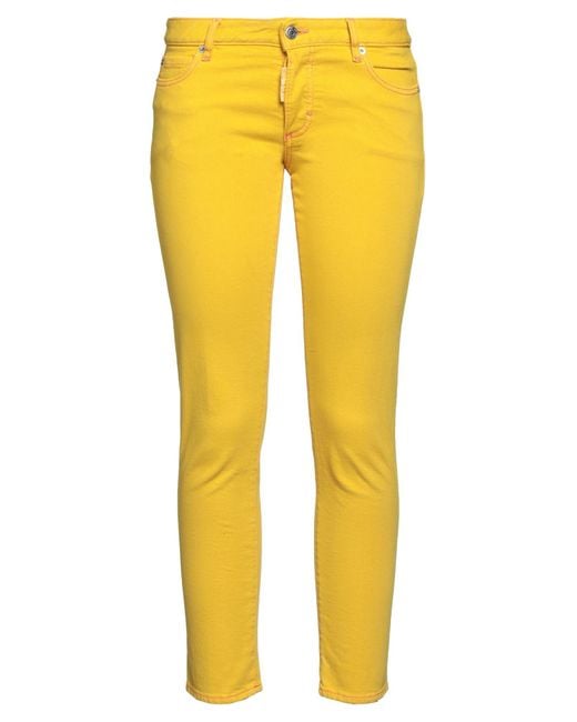 DSquared² Yellow Jeans