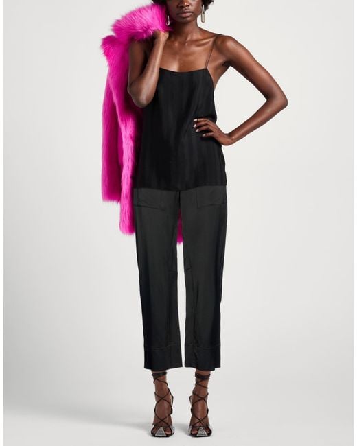 High Black Pants Viscose, Virgin Wool, Elastane