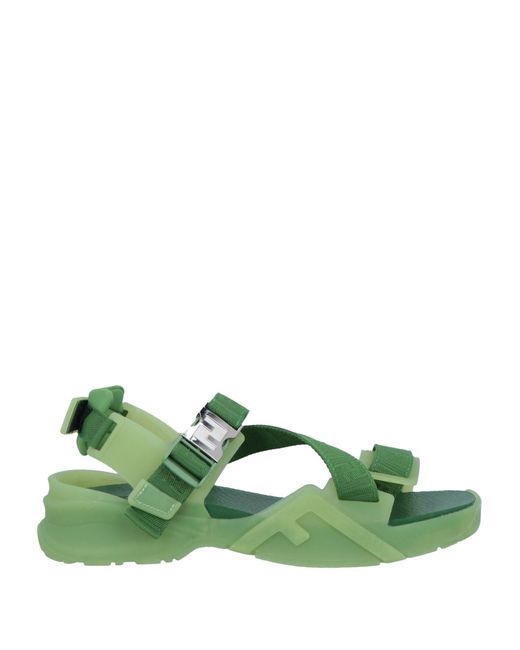 Fendi Green Sandals for men