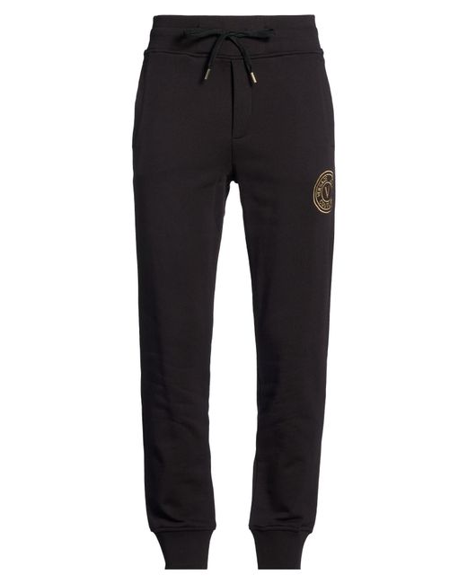 Versace Jeans Couture Black Pants Cotton for men