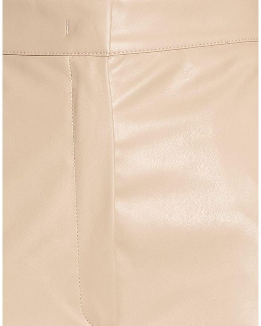 Marella Natural Pants Polyester, Polyurethane