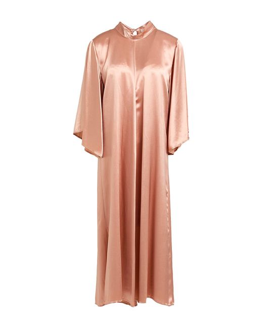 Forte Forte Pink Midi-Kleid