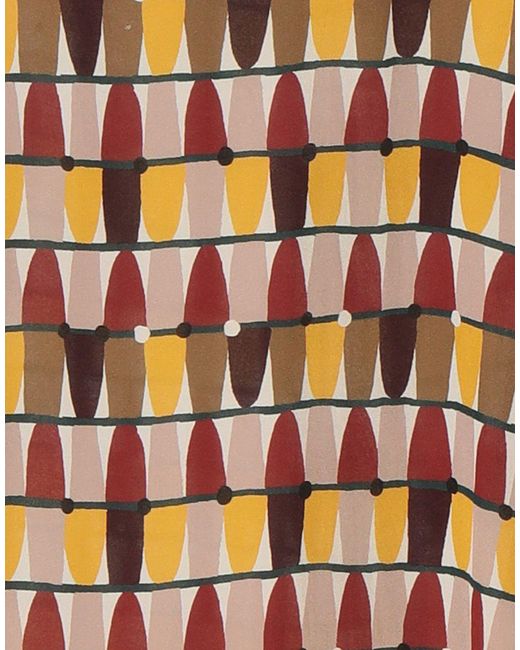 Robert Friedman Brown Marigold Top Viscose