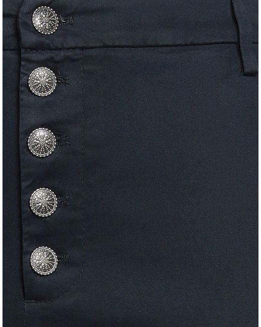 Dondup Blue Pants Cotton, Elastane
