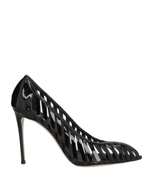 Le Silla Black Pumps Leather