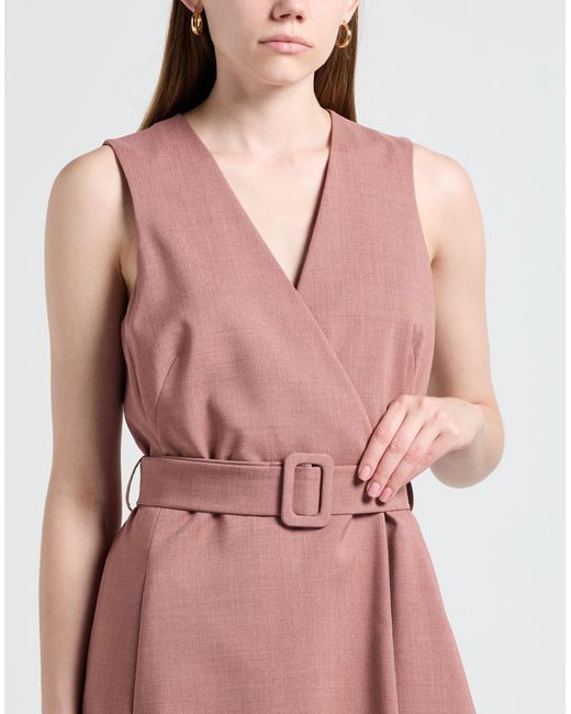 Eleventy Pink Midi Dress