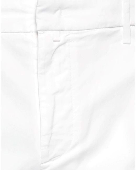 Dondup White Trouser for men