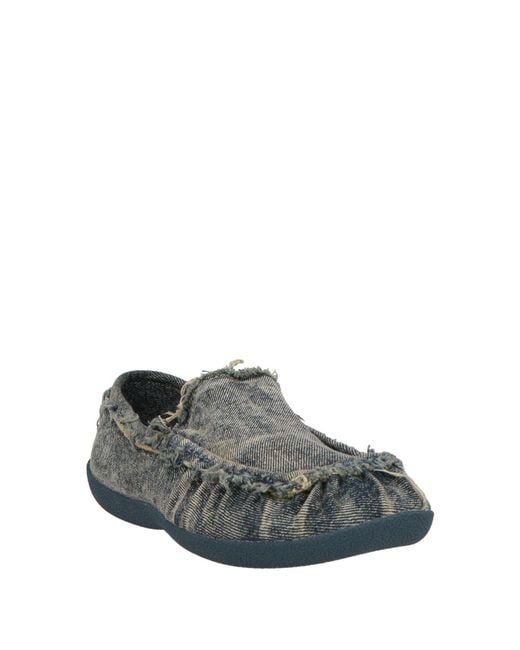 DIESEL Gray Loafers for men