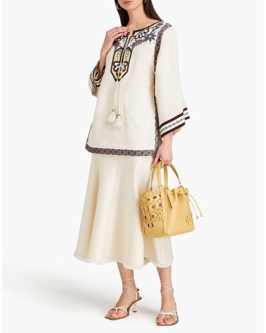 Top Tory Burch de color White