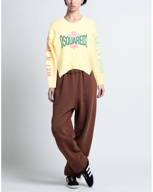 DSquared² Yellow Sweatshirt