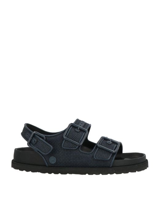1774 BIRKENSTOCK Black Midnight Sandals Cotton, Polyester, Polyamide, Elastane